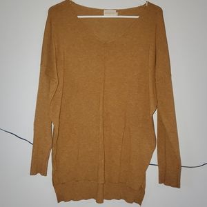 Dreamers mustard yellow sweater